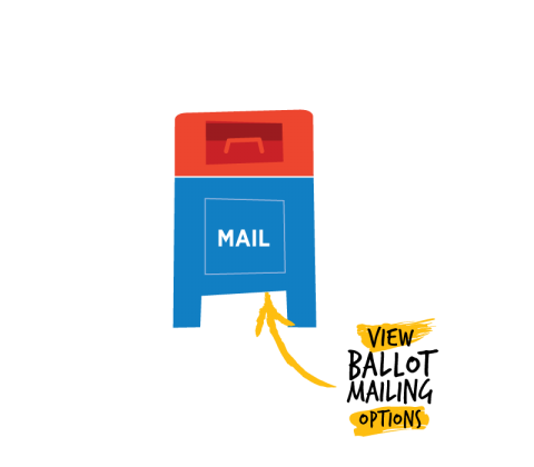 View ballot mailing options.
